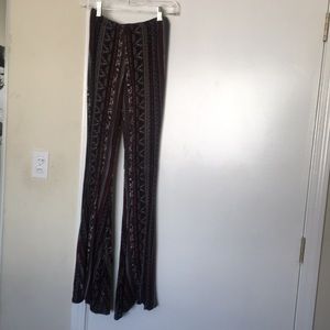 Boho stretchy pants